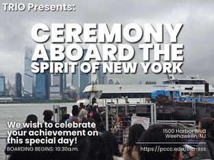 TRIO Recognition Ceremony: Aboard the Spirit of New York