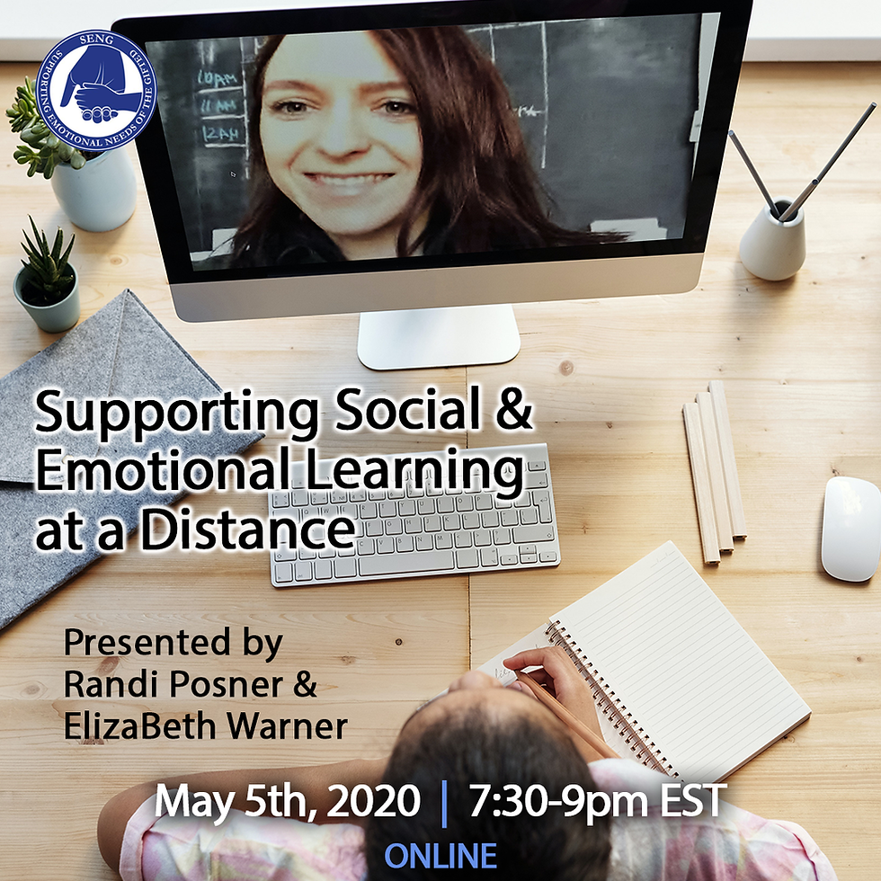 SENGinar: Supporting Social & Emotional Learning at a Distance