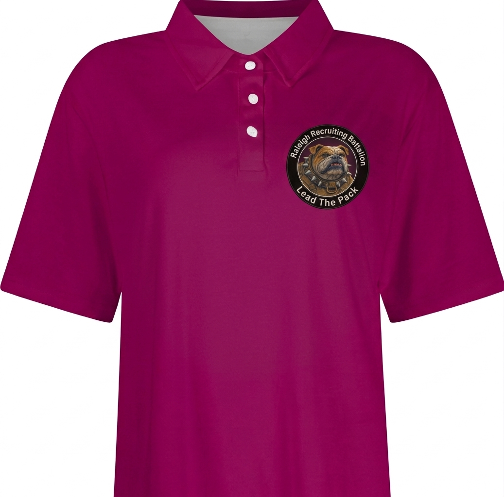 RALEIGH BATTALION-Women's Polo Shirt-04
