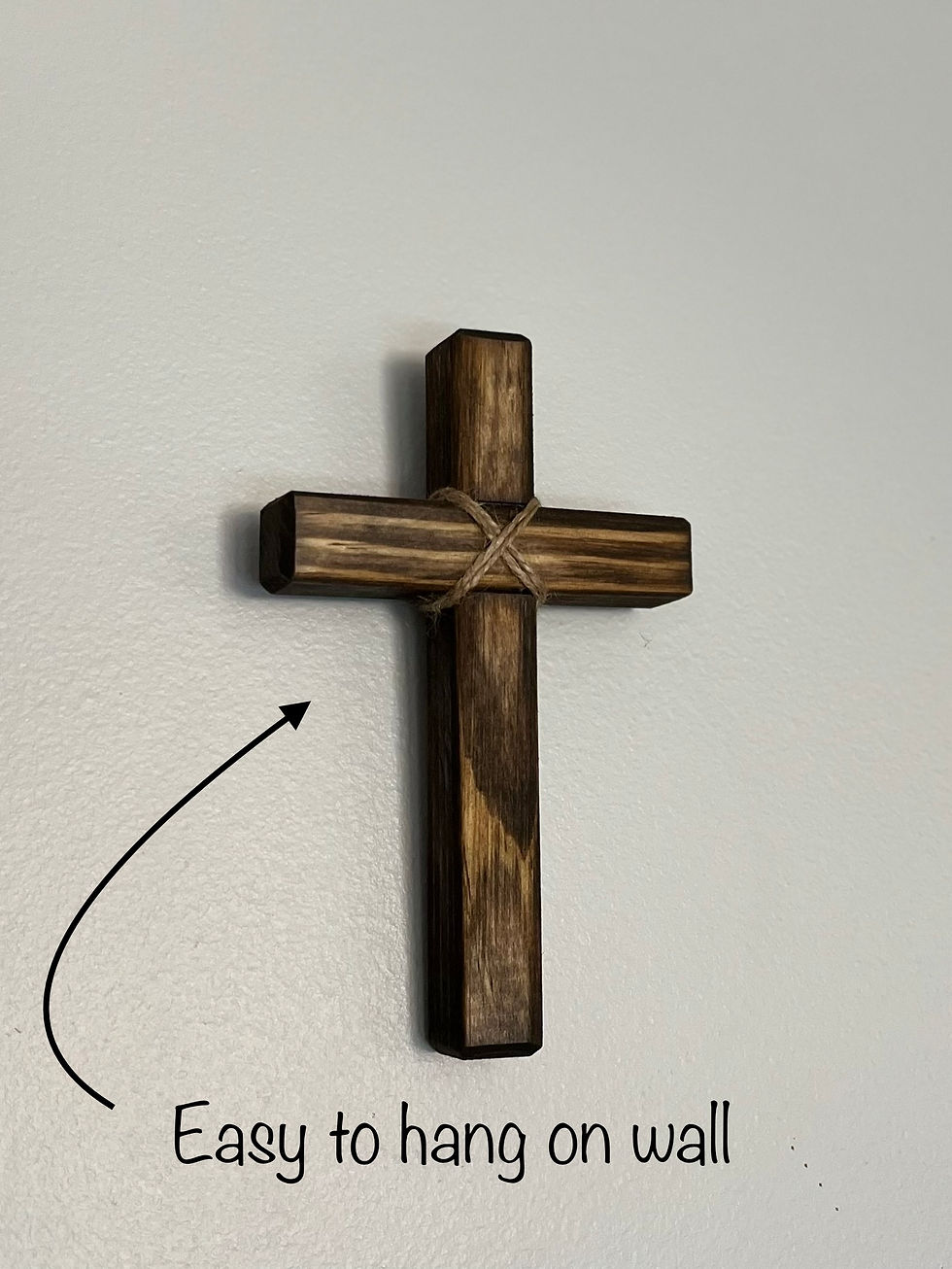 Thumbnail: Handcrafted Small Wooden Crosses
