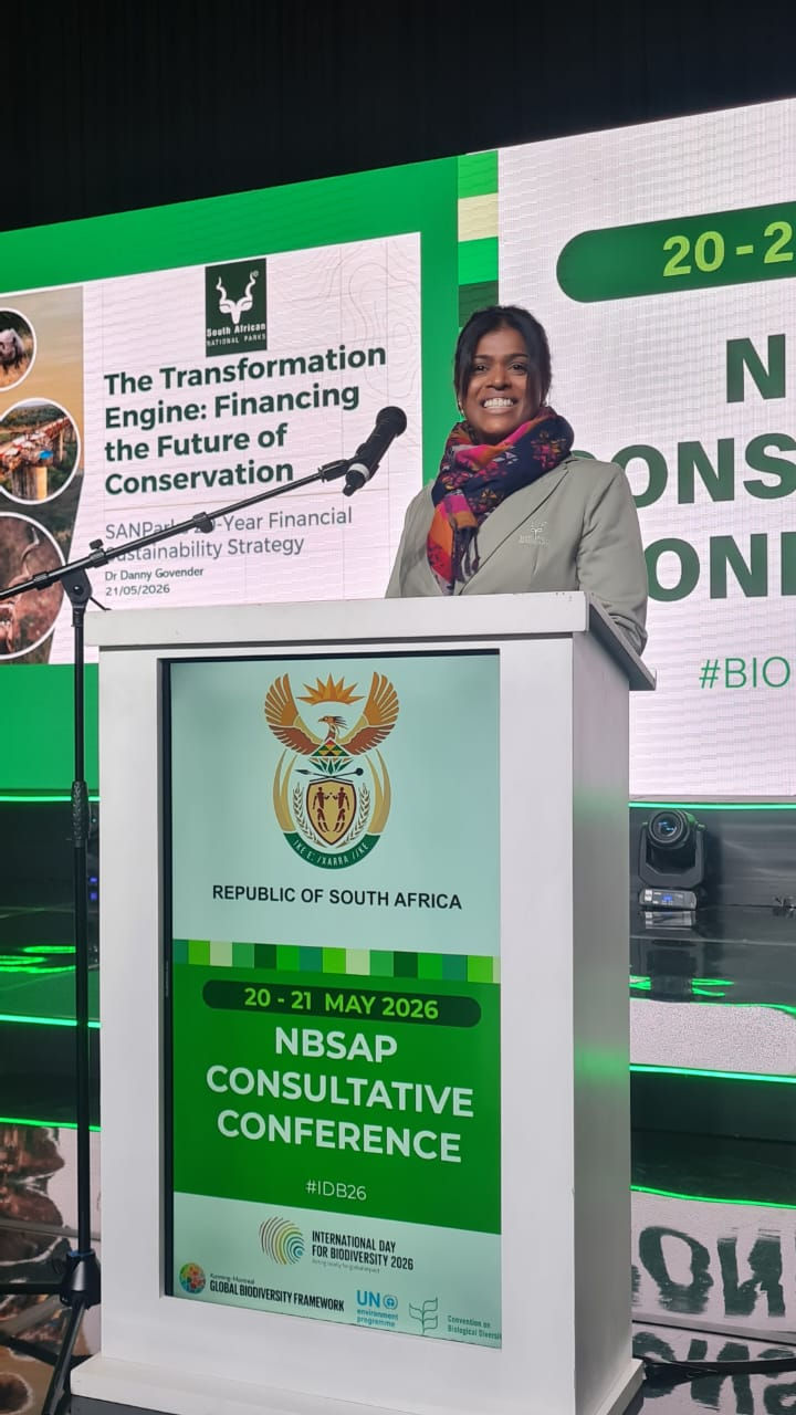 Dr Danny Govender, General Manager of Sustainability at SANParks. (Photo: Susan Marais)
