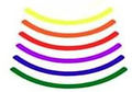 The Utilities Detector logo, each colour represents a utility