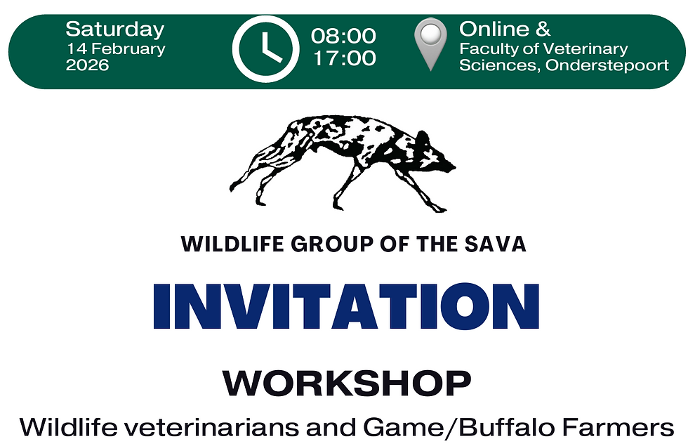 WORKSHOP: Foot and Mouth disease: BUFFALO PROTOCOL