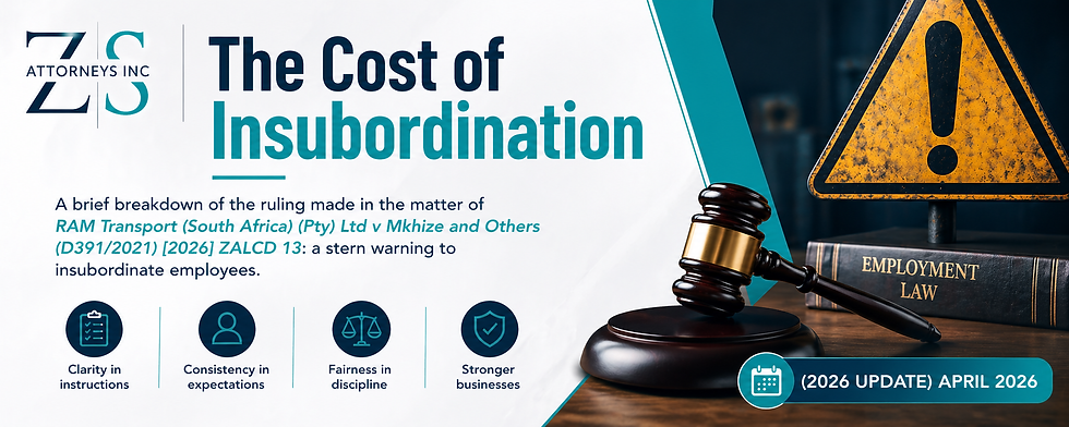 The cost of insubordination 