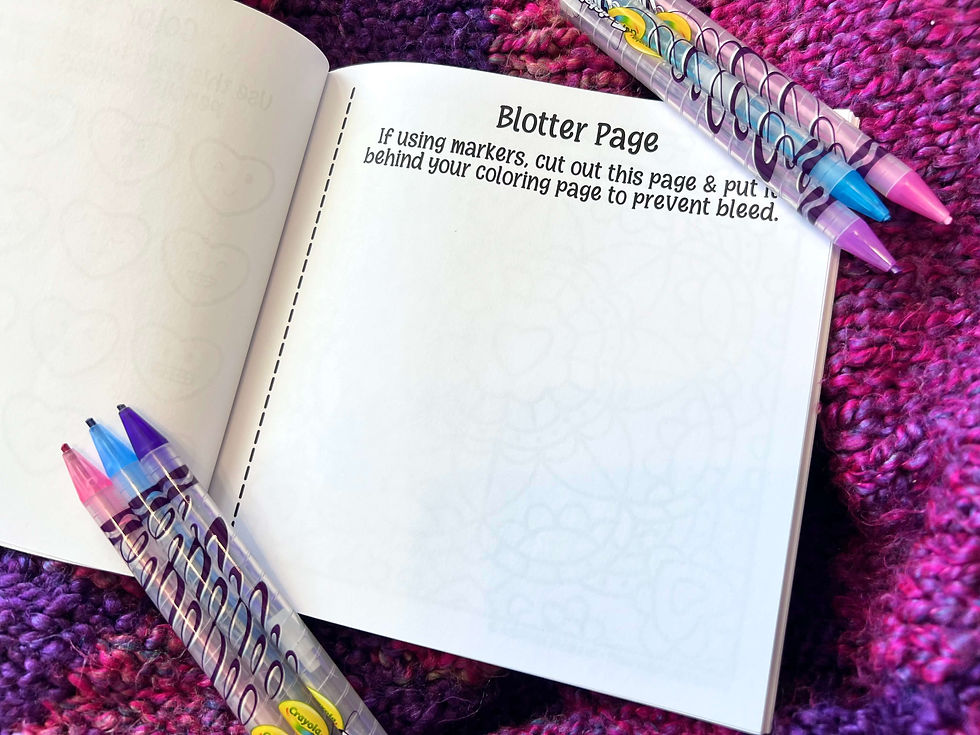 Thumbnail: Mini Relax with Mandalas Blotter Page