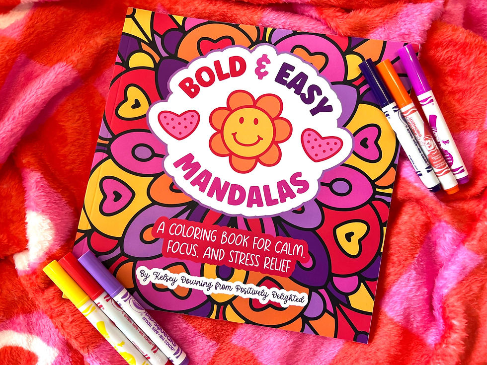 Bold and Easy Mandalas Cover