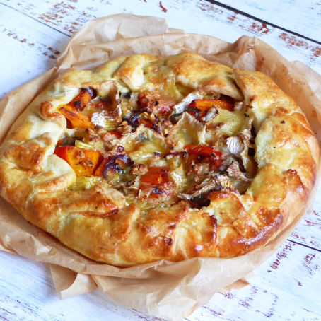Pumpkin & Camembert Galette