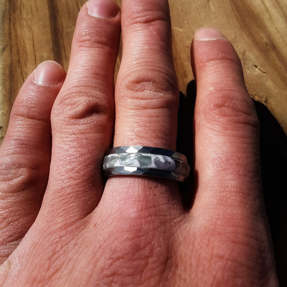 Thumbnail: Natural Gemstone Glow Ring