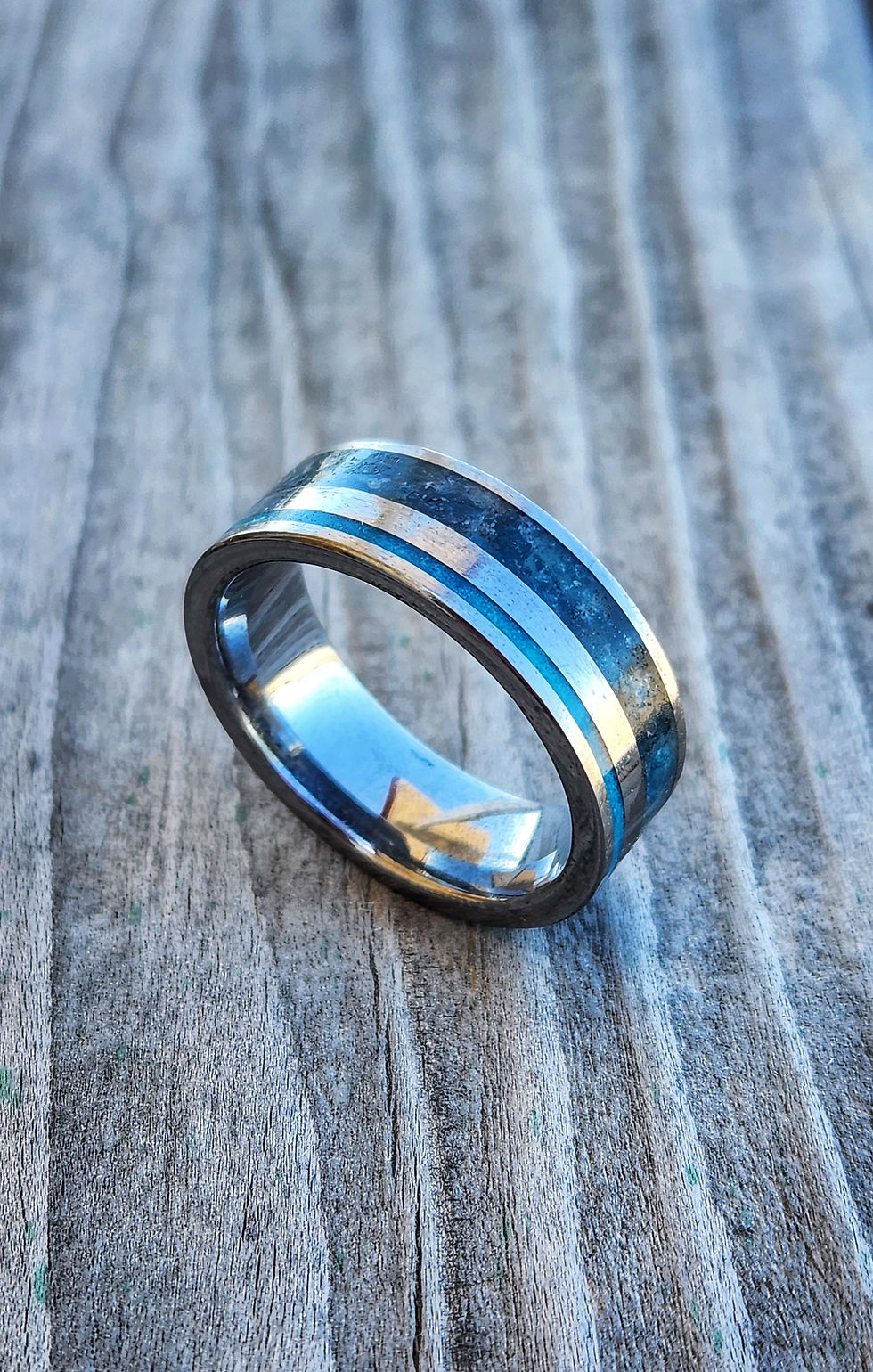 Thumbnail: Banded Sodalite Ring