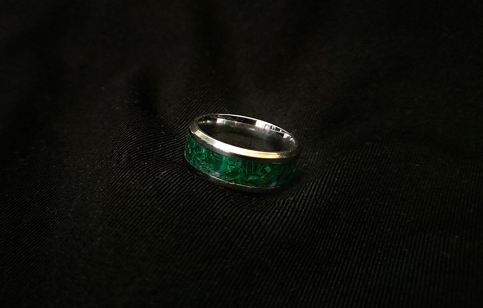 Thumbnail: Green Malachite Ring
