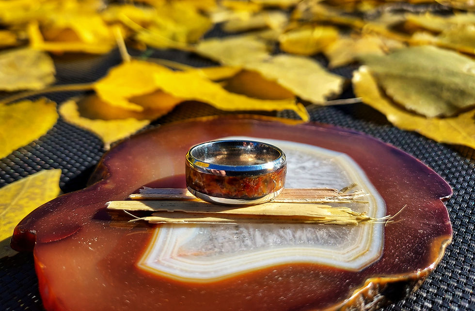 Thumbnail: Fire Agate Ring