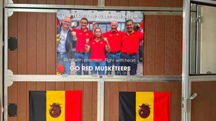 Aken calling: de Red Musketeers zijn er klaar voor.