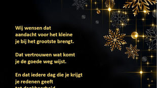 Het team van Bdress wenst iedereen fijne feestdagen en een gezond, sportief en succesvol 2026.