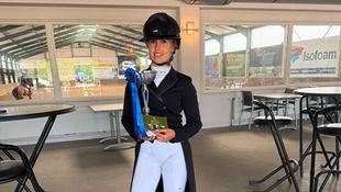 Dubbele overwinning voor Suraya Hendrikx op geslaagde nationale dressuurwedstrijd in Turnhout.