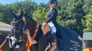 Terugblik van Suraya Hendrikx & Sacramento vh Bloemenhof op een succesvol Belgisch kampioenschap te Gesves.