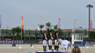 Een gouden apotheose in Lier: Alexine Herweyers kroont zich tot Belgisch Kampioene Pony’s 2026.