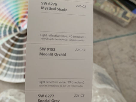 MATCHING PAINT TONES TO ORGANIC FIBERS