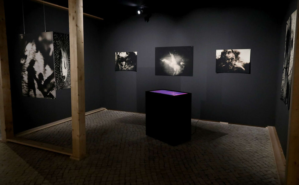Photography project by Andrej Lamut, installation shot by Procur.arte