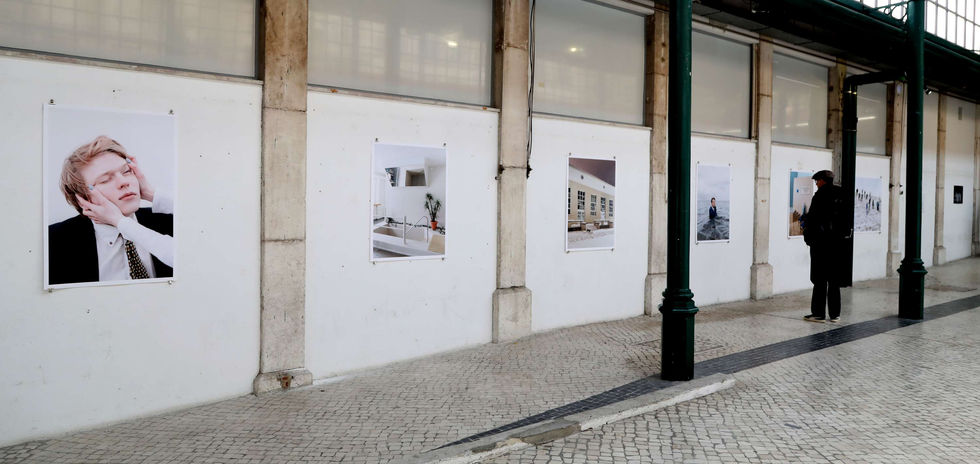 Photography project by Tom Harjo, installation shot by Procur.arte