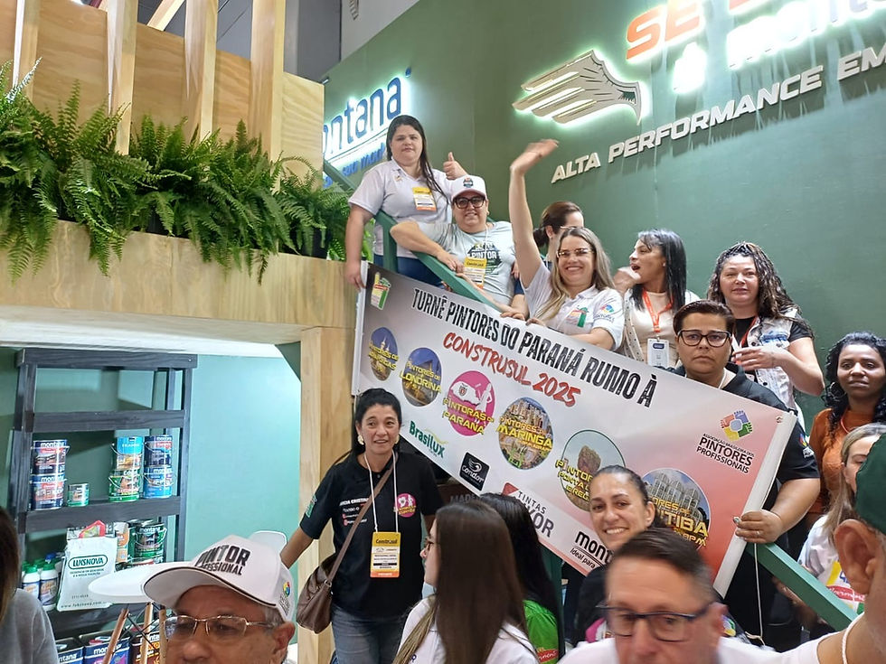 Mais Uma Vez os Pintores Fizeram da Construsul 2025 Seu Ponto de Encontro
