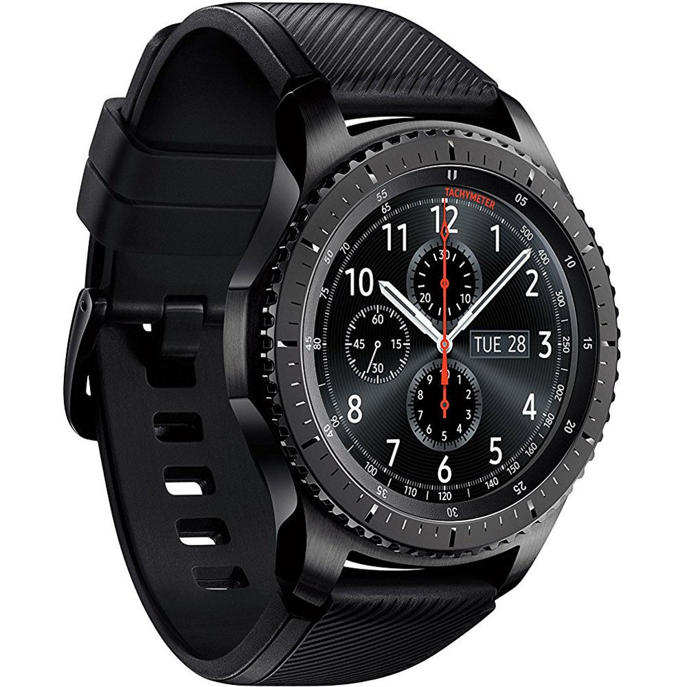 SAMSUNG Gear S3 Frontier Smartwatch Pedometer (Bluetooth) SM-R760NDAAXAR