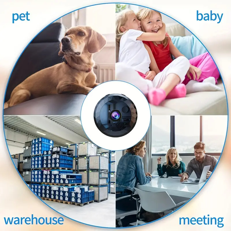 Thumbnail: Wireless Network Security Camera WiFi HD Surveillance Camera Diamond