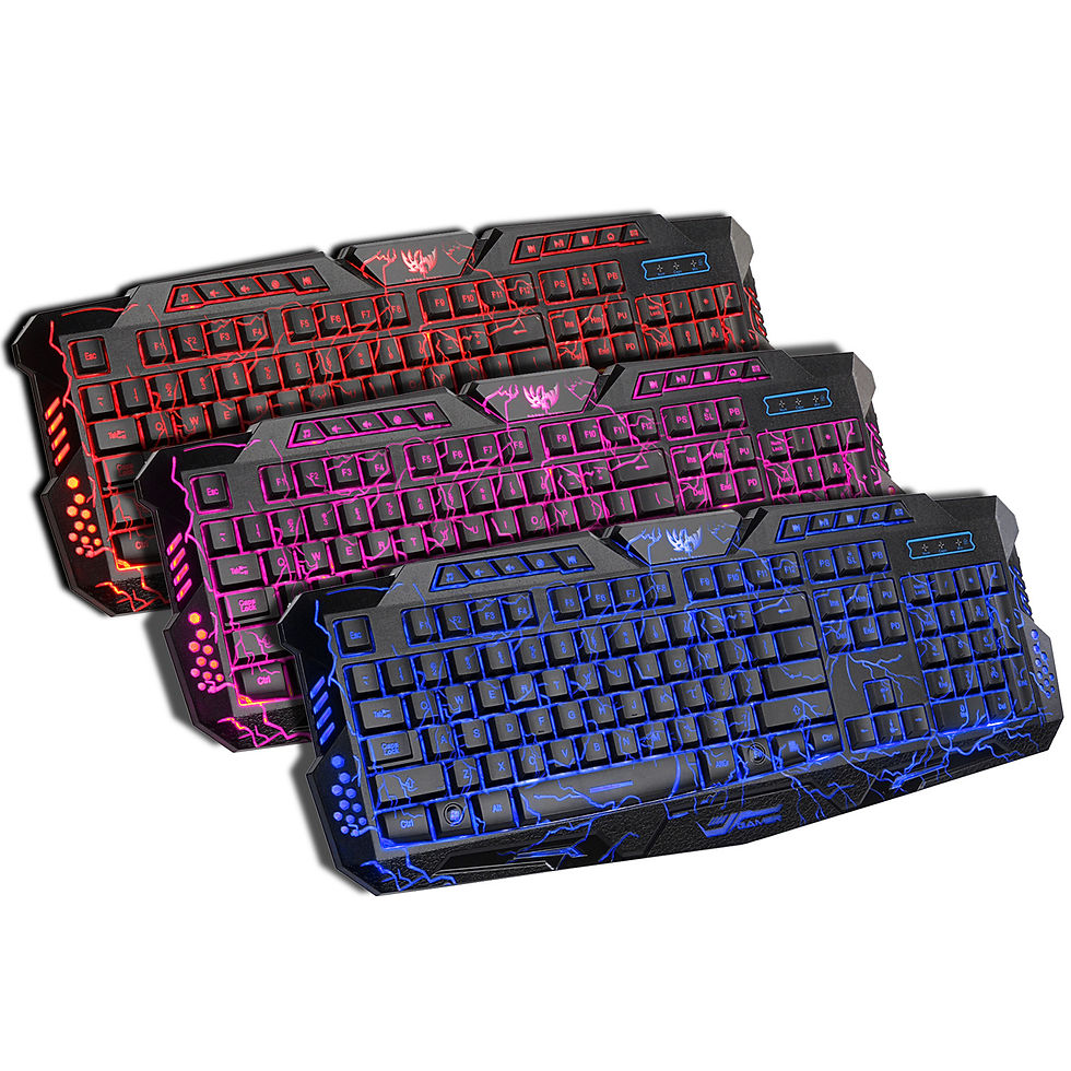 Thumbnail: Backlit Gaming Keyboard Crack Design