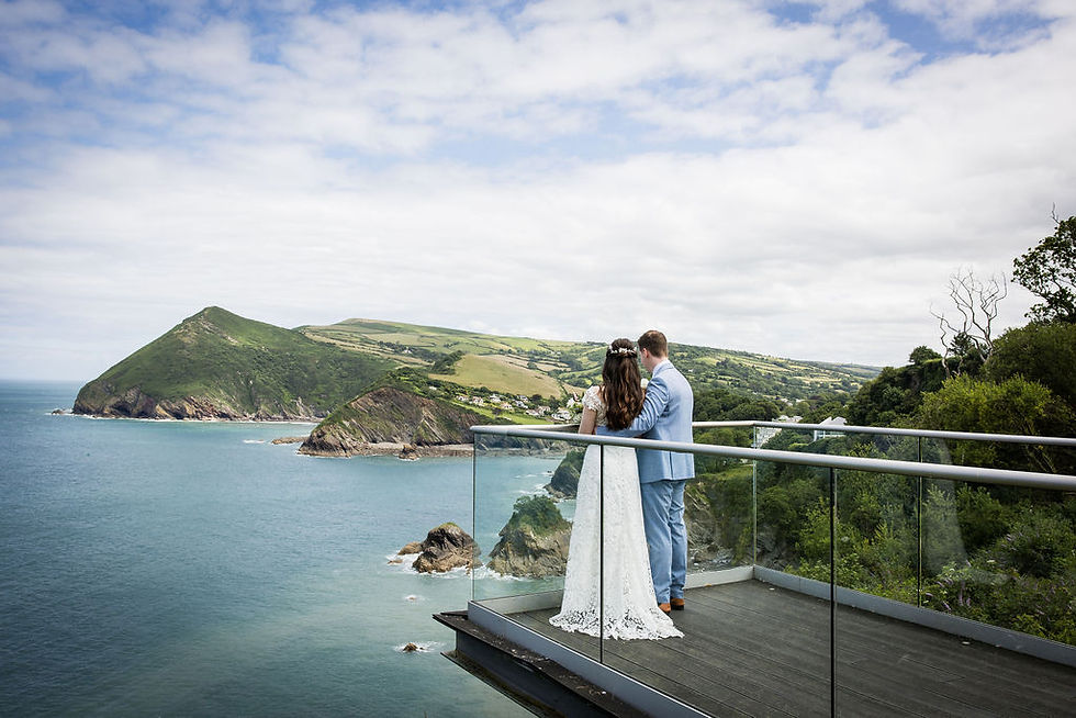 From Ocean Views to Dance Floor Fun: A Sandy Cove Wedding Story