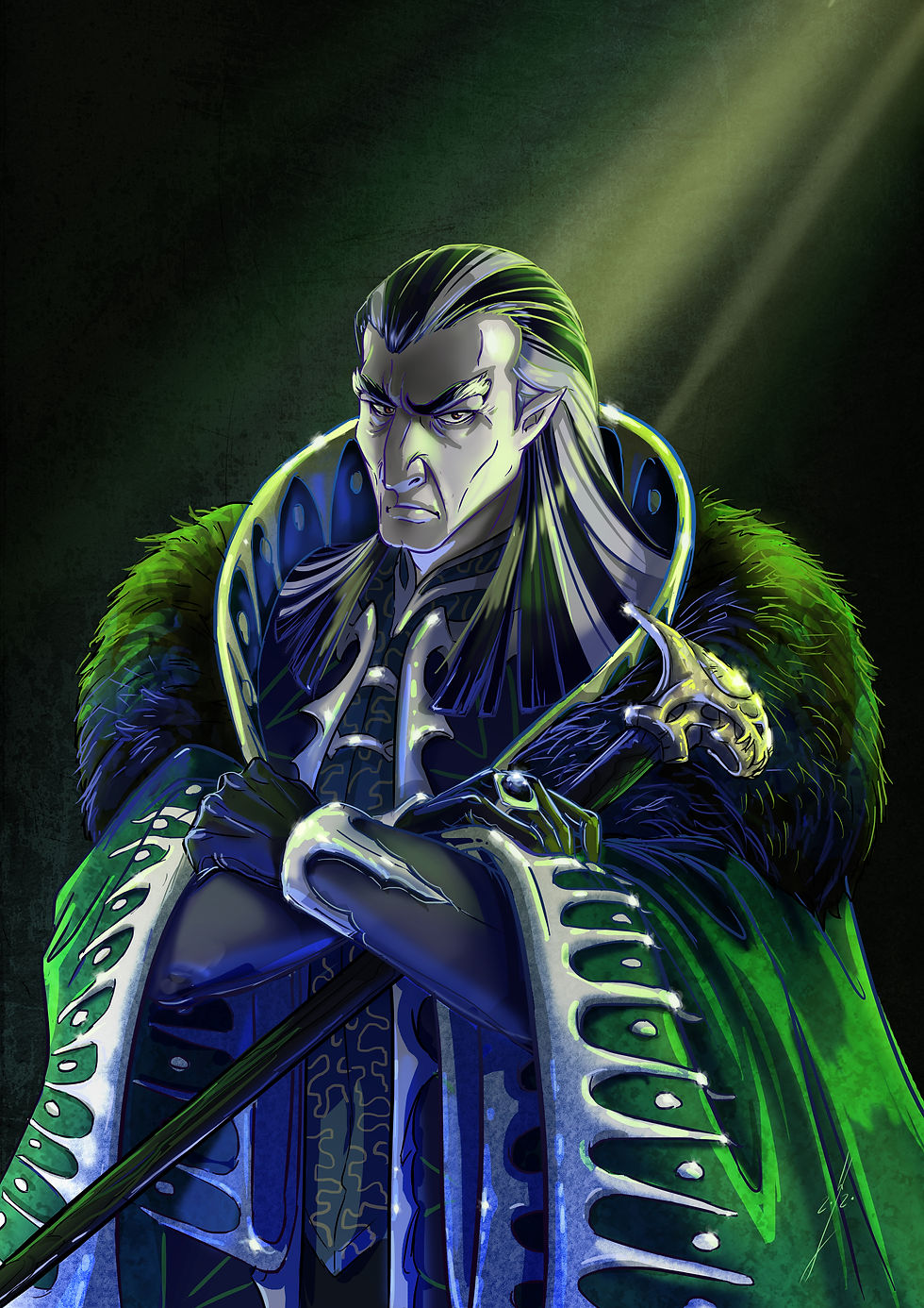 Royal Necromancer Omren