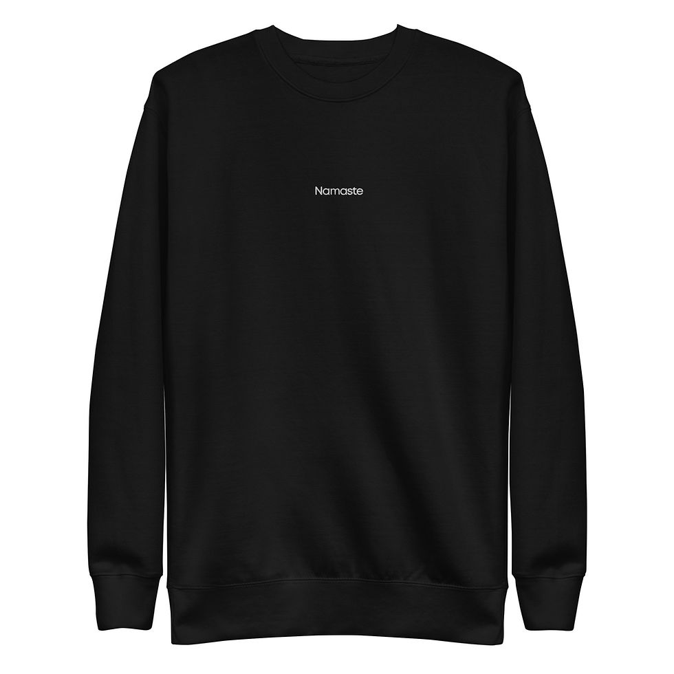 Thumbnail: Namaste Minimalist Premium Sweatshirt