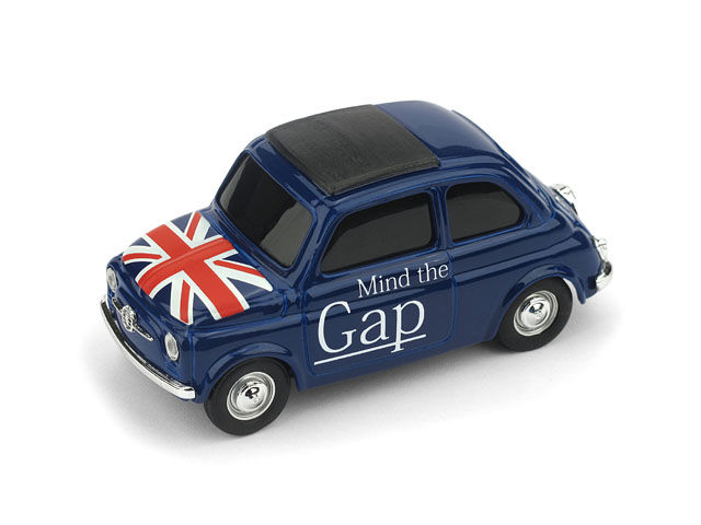 FIAT NUOVA 500 MIND THE GAP - BRUMM