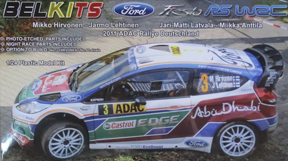 FORD FIESTA WRC DEUTSCHLAND - BELKITS