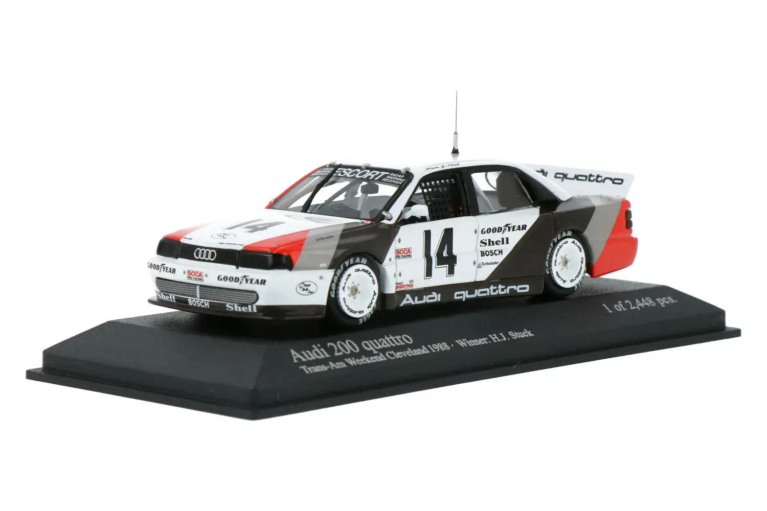 AUDI 200 QUATTRO #14 WINNER TRANS AM WEEKEND CLEVELAND - MINICHAMPS