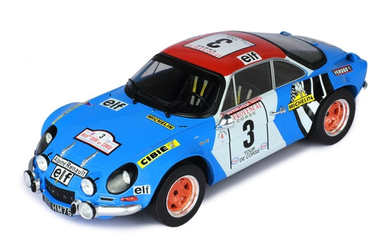 ALPINE RENAULT A110 #3 TOUR DE CORSE - IXO