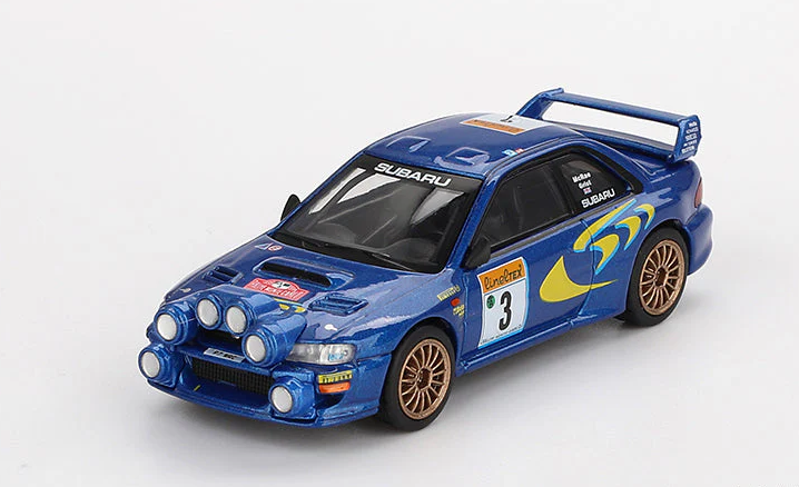 SUBARU IMPREZA #3 3RD WRC MONTE CARLO - MINI GT