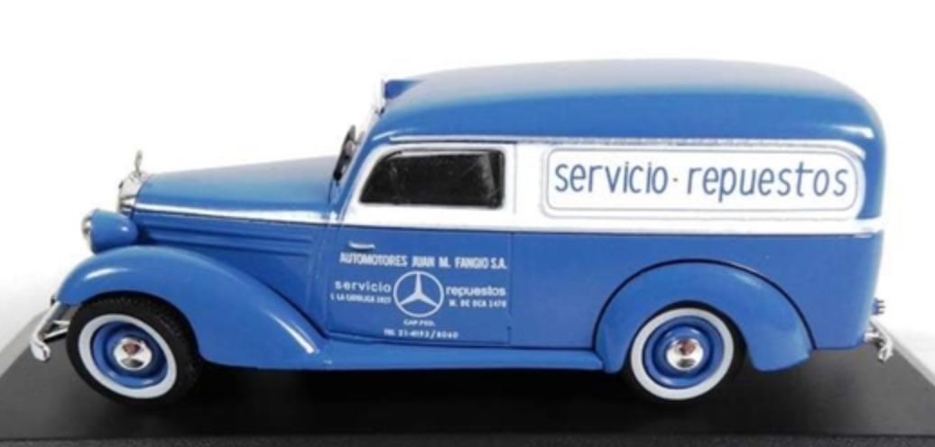 MERCEDES BENZ 170D AUTOMOTORES JUAN MANUEL FANGIO - ALTAYA