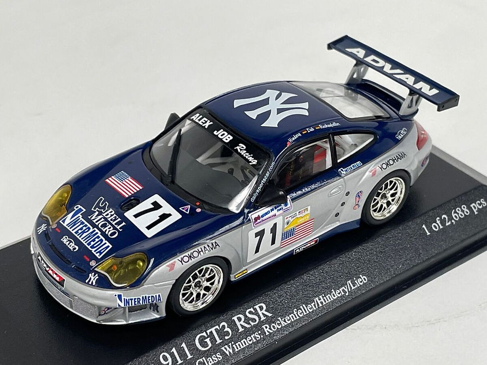 PORSCHE 911 GT3 CUP #71 CLASS WINNER 24H LE MANS - MINICHAMPS
