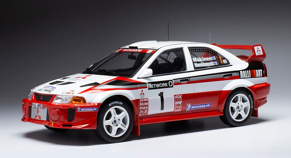MITSUBISHI LANCER RS EVOLUTION V #1 RAC - IXO