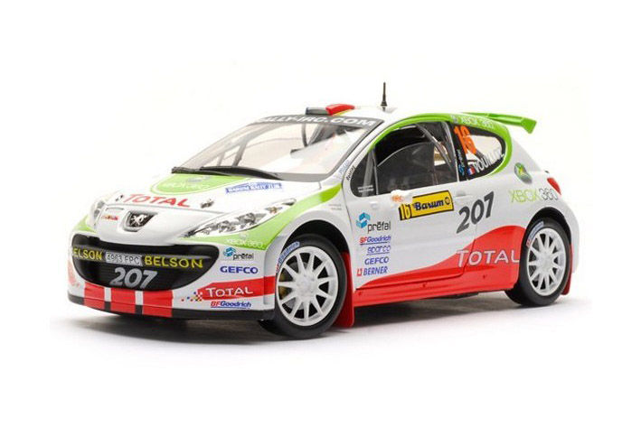 PEUGEOT 207 S2000 #16 BARUM ZLIN - SOLIDO