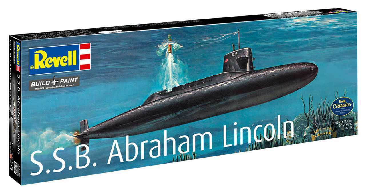 SOTTOMARINO SSB ABRAHAM LINCOLN KIT - REVELL