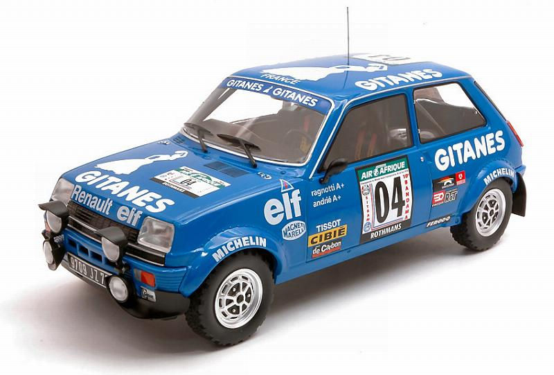RENAULT R5 ALPINE TEAM ELF GITANES #4 BANDAMA - IXO
