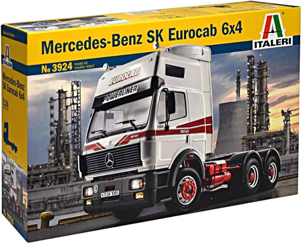 MERCEDES SK EUROCAB 6X4 KIT - ITALERI