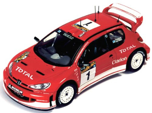PEUGEOT 206 WRC #1 WINNER - IXO