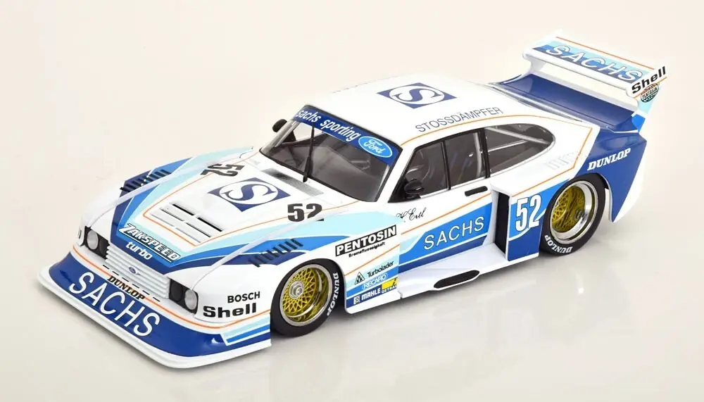 FORD CAPRI TURBO GR5 #52 DRM ZOLDER - MODEL CAR