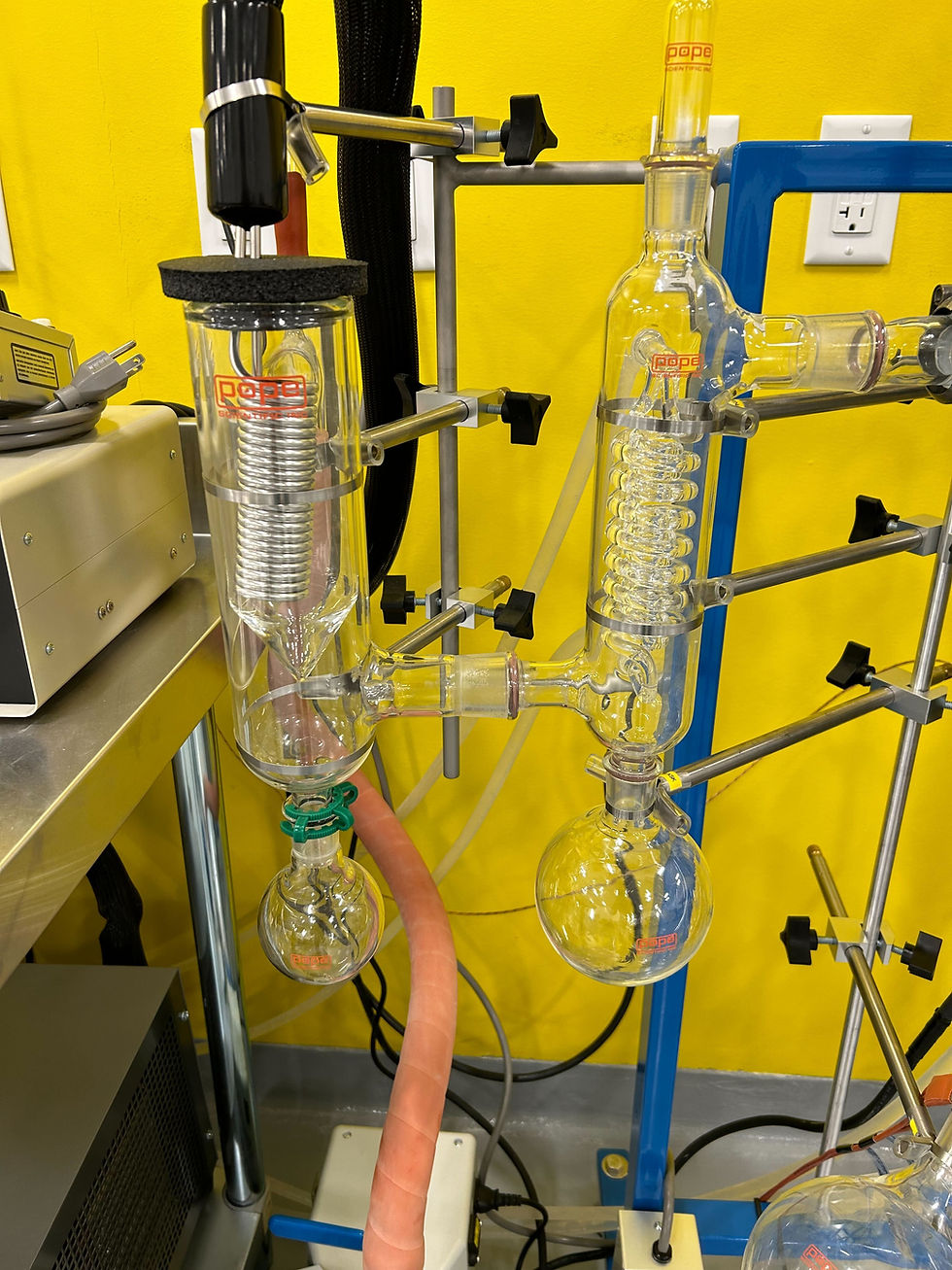 Thumbnail: Brand New Pope Scientific Glass 2" Wiped Film Distillation System