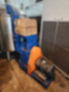 Thumbnail: ABC Hansen Size 1-1/2 Hippo Mill, 15 HP, 3 Phase, 1,770 RPM with air conveyor