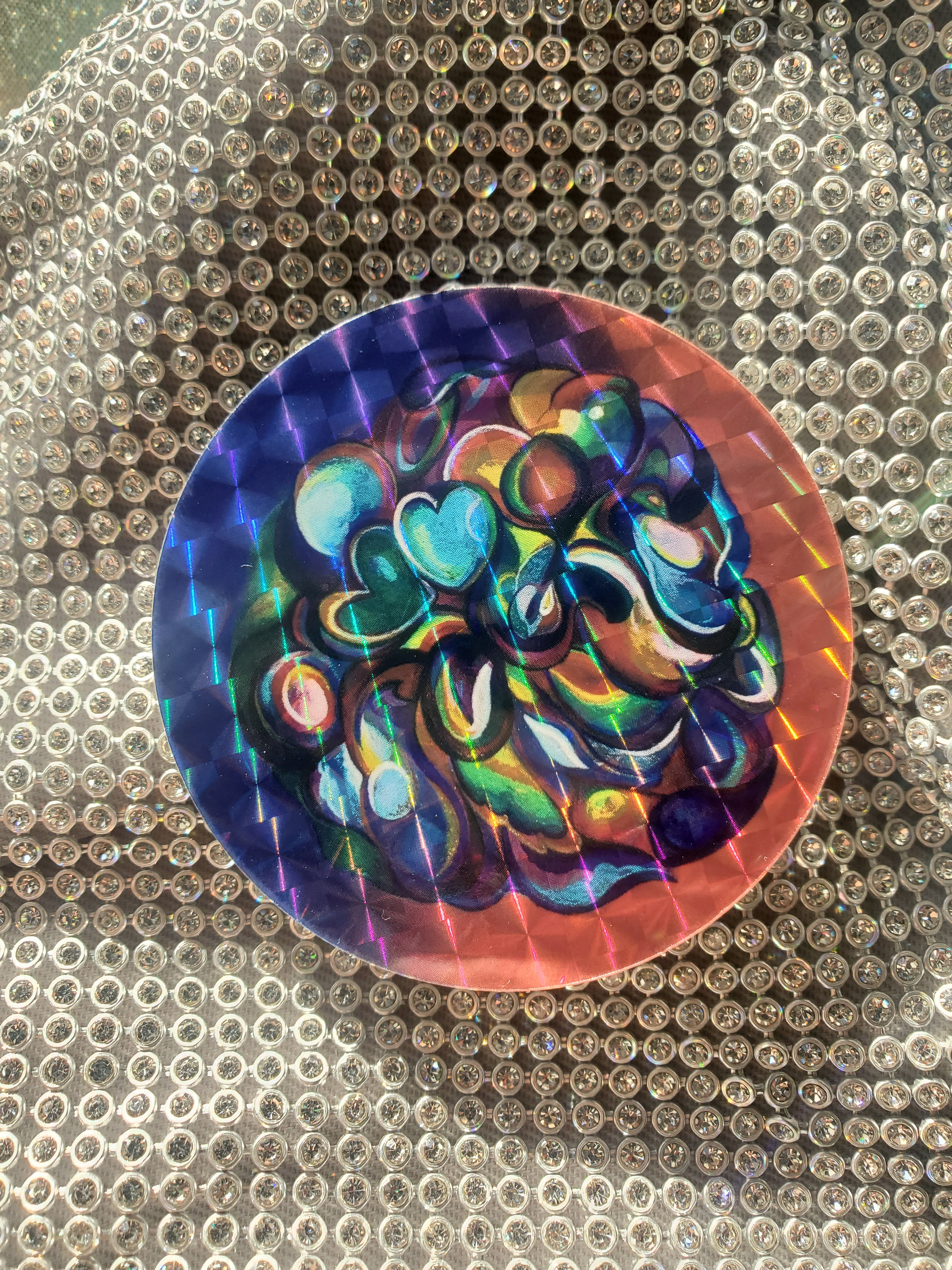 Mugunghwa has Bloomed Prismatic Sticker