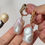 Thumbnail: Lakabawa jewelry Natural Baroque Pearl Earrings/Resin Earrings