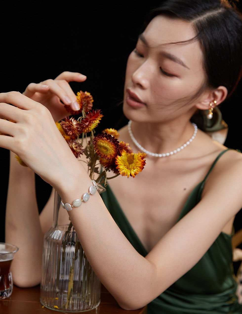 Thumbnail: Lakabawa jewelry Pearl bracelet