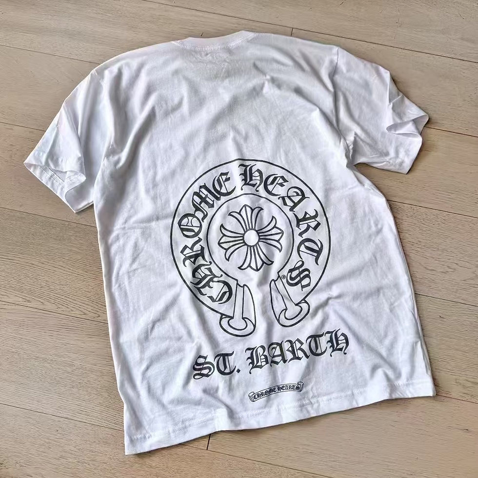 Thumbnail: Chrome Hearts St.Barth Limited Edition Horseshoe Cross Pocket Tee